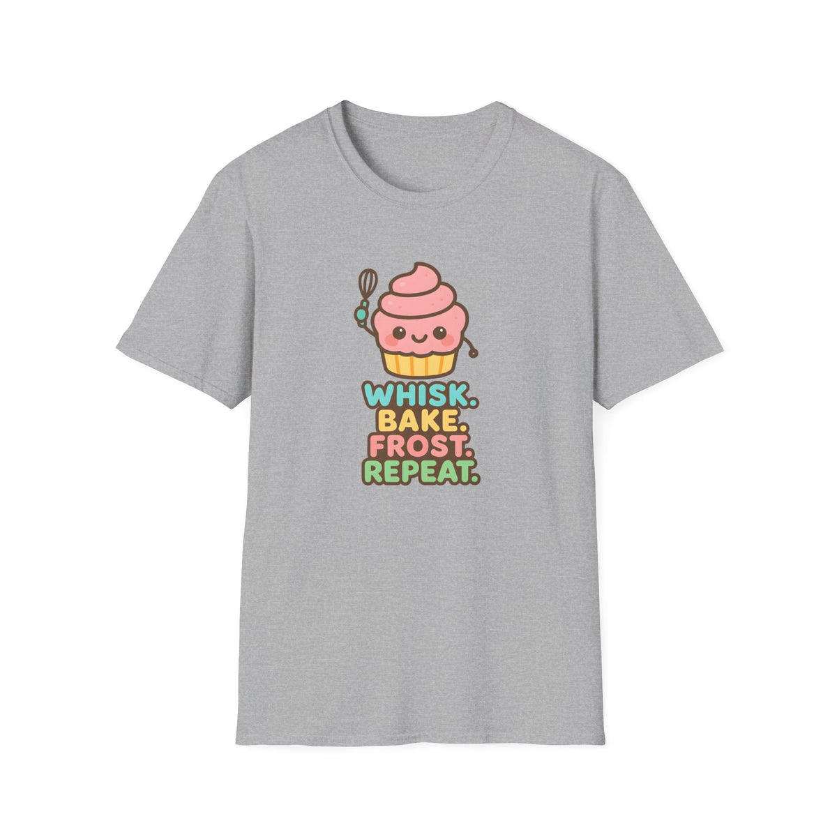 Whisk Bake Frost Repeat T-Shirt