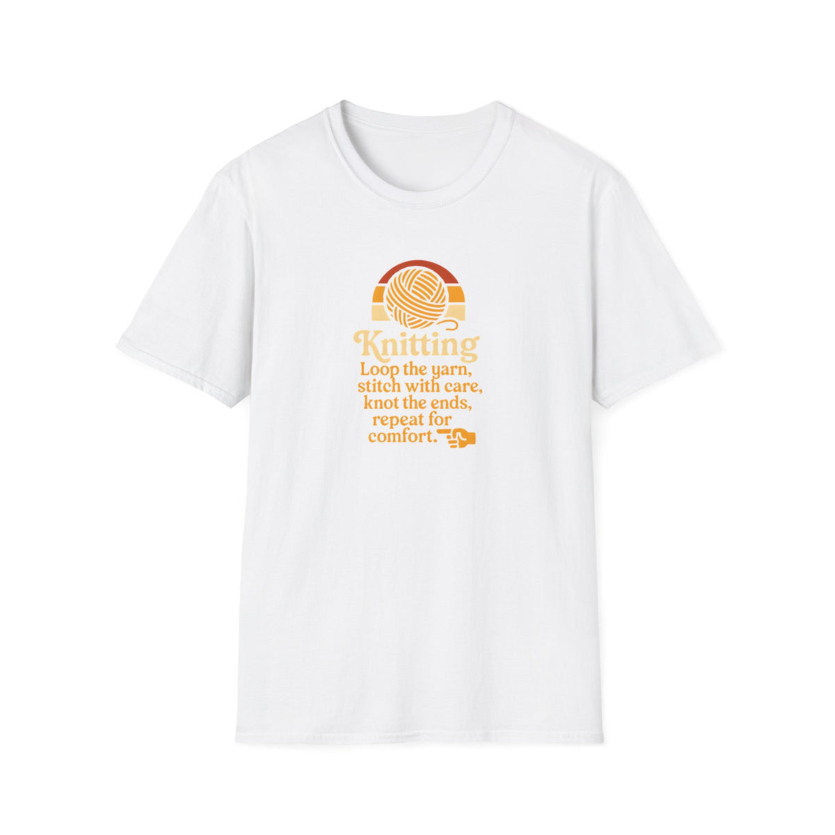 Knitting Yarn Ball T-Shirt